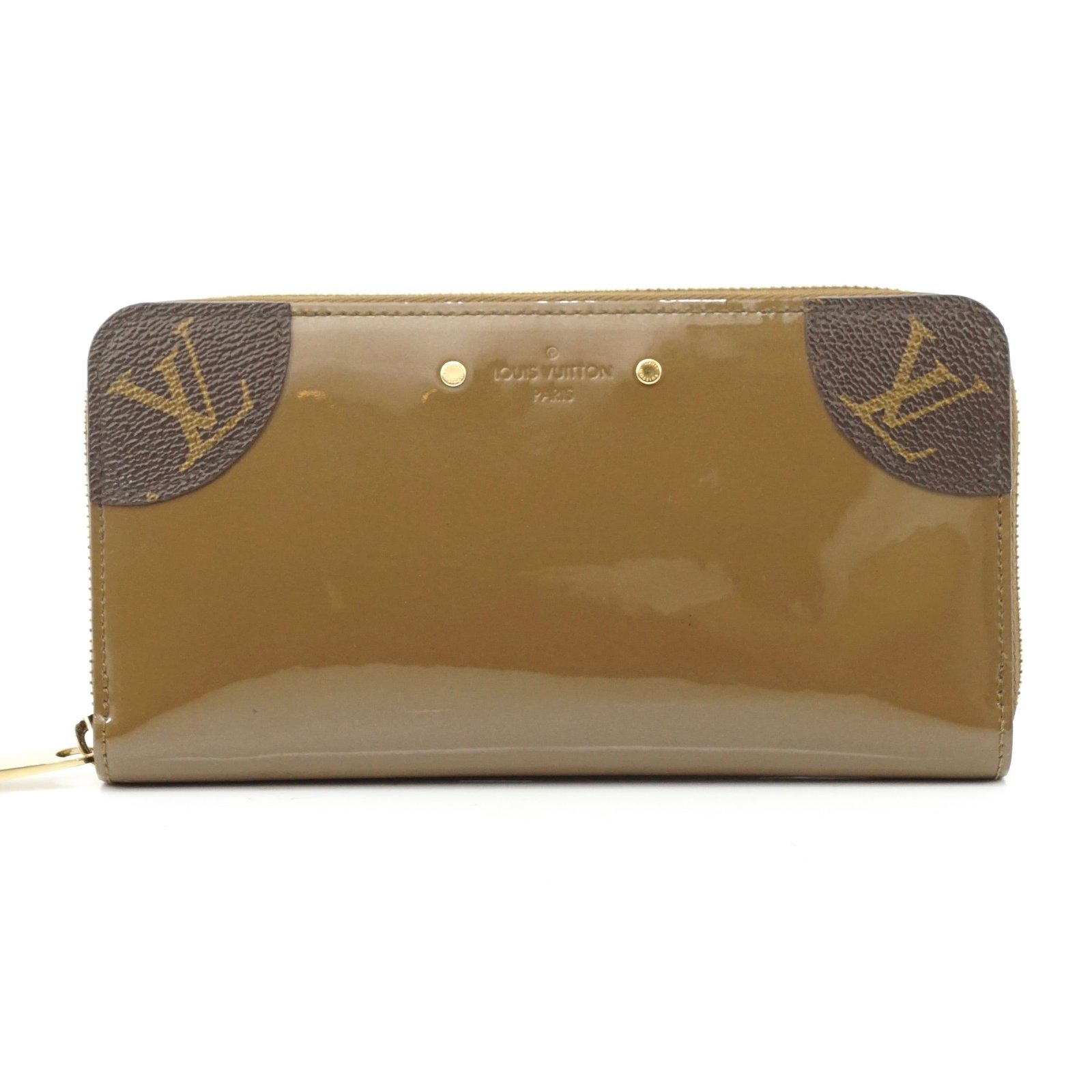 Louis Vuitton Zippy Wallet Brown