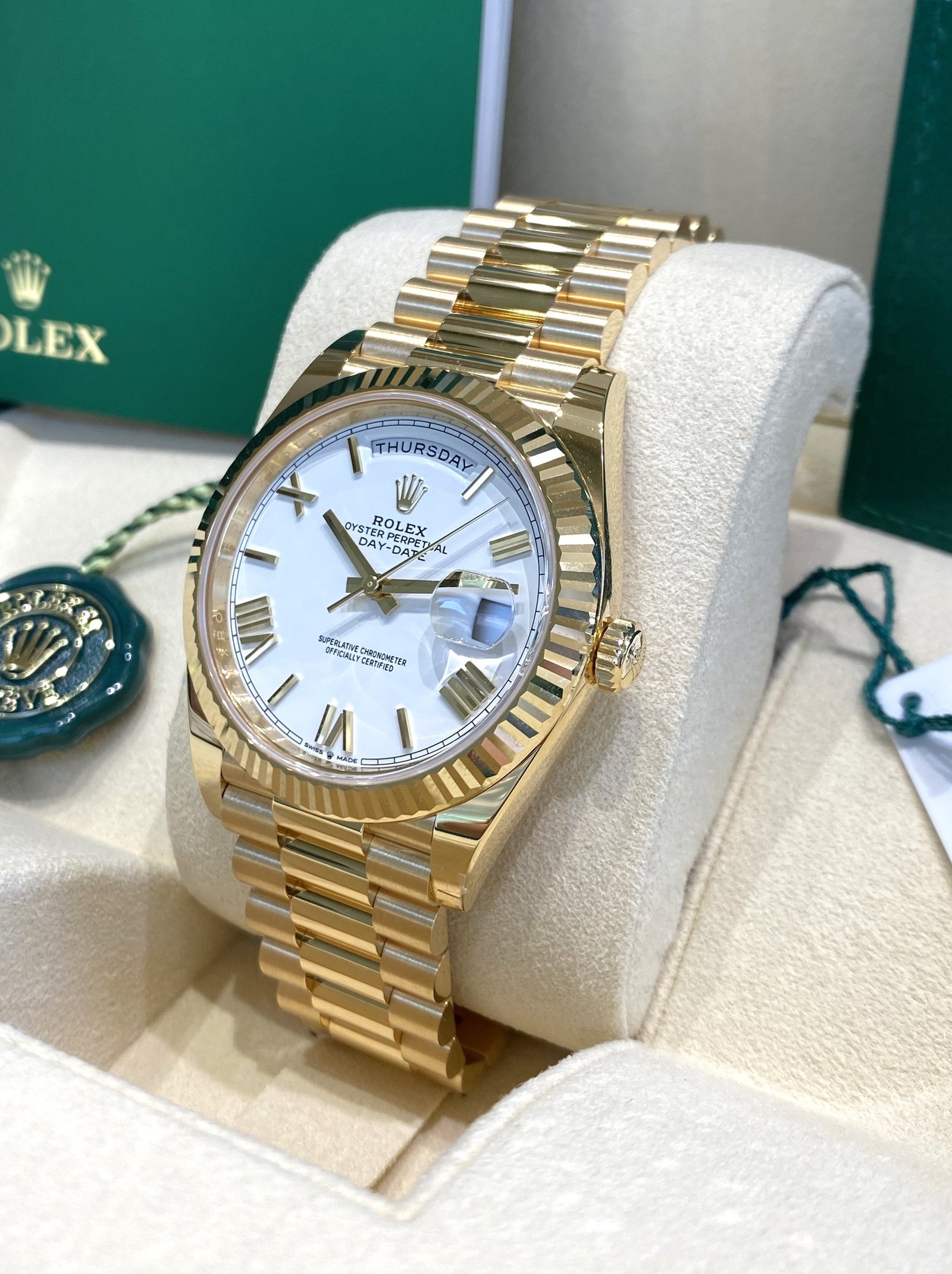 2021 Rolex Day-Date 40 228238 - Image 4
