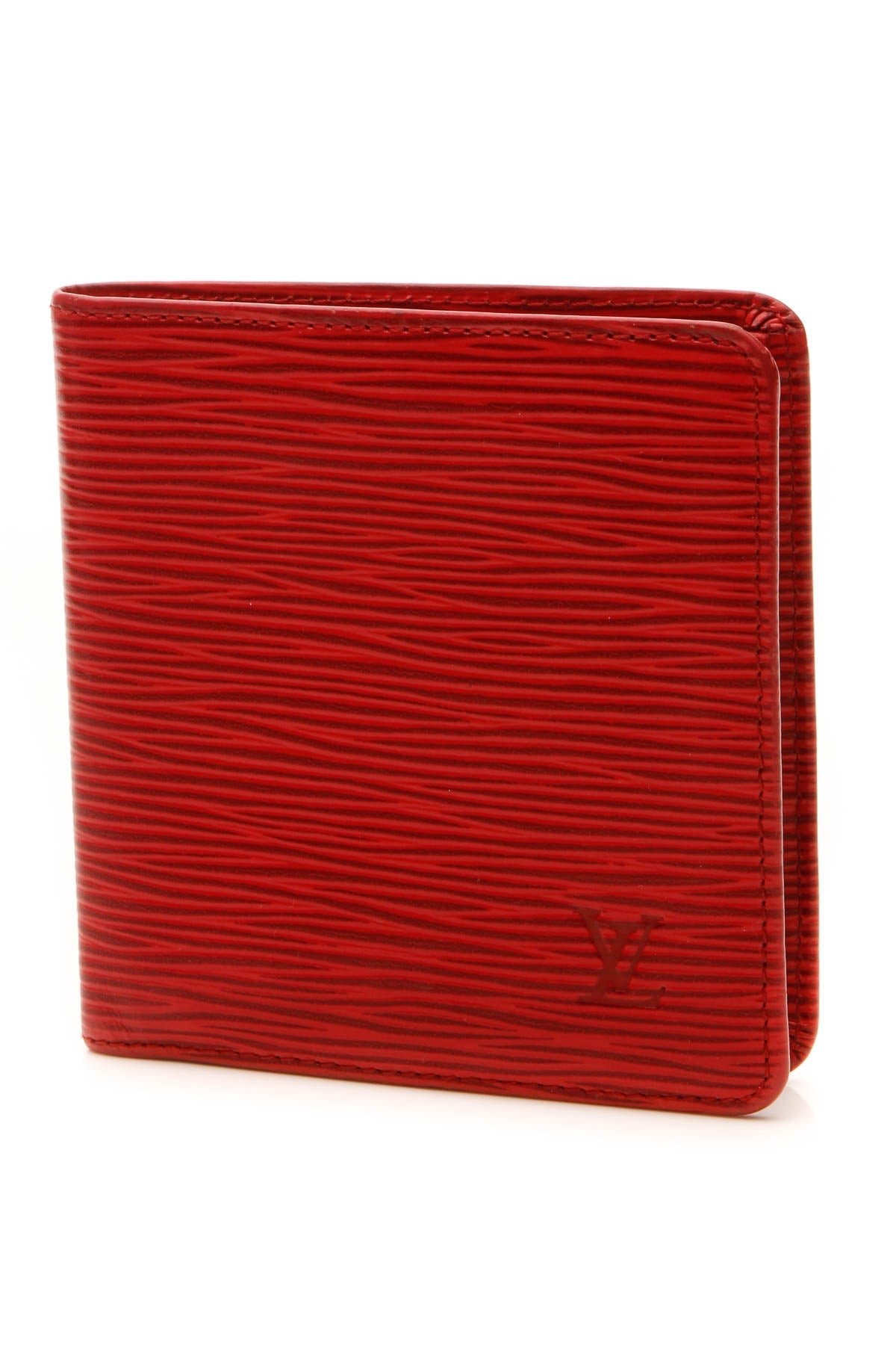 Vintage Epi Billfold Wallet - Red