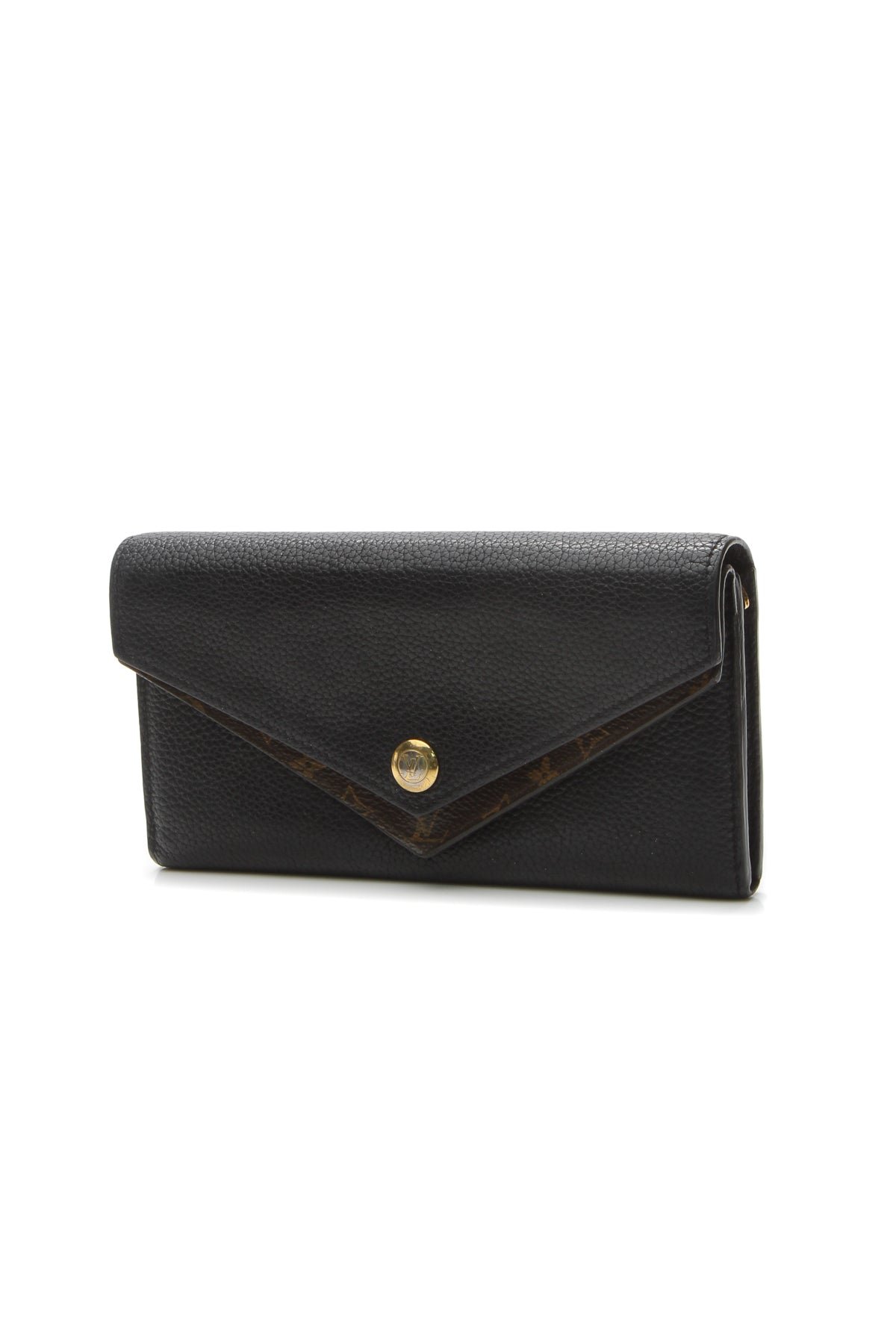 Double V Wallet - Black/Monogram