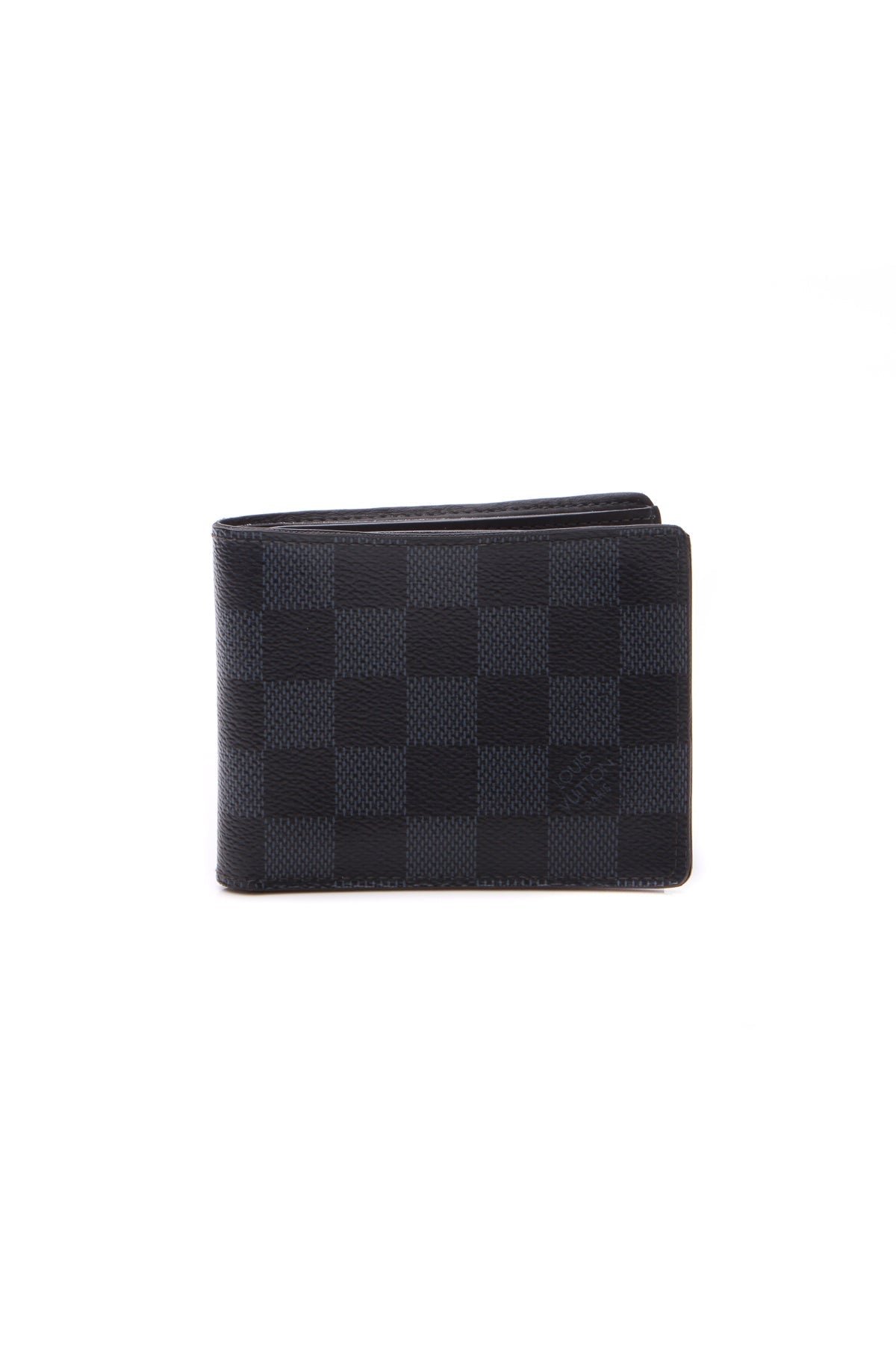 Slender Wallet - Damier Cobalt