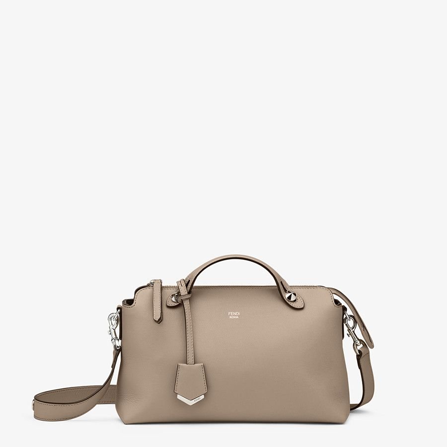 Fendi Leather Boston Bag - Image 5