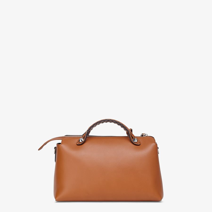 Fendi Leather Boston Bag - Image 3