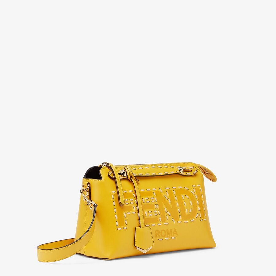 Fendi Leather Boston Bag - Image 2