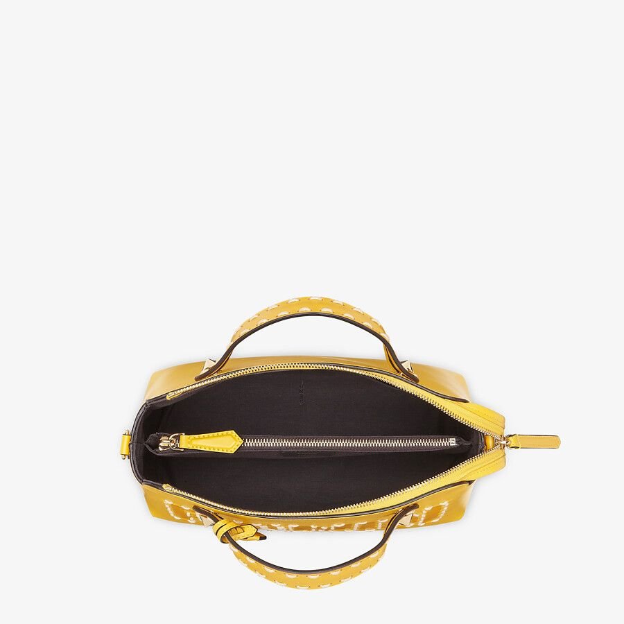 Fendi Leather Boston Bag - Image 4