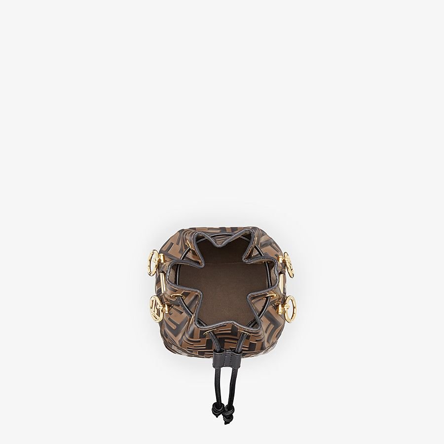 Fendi Brown Leather Mini-bag - Image 4