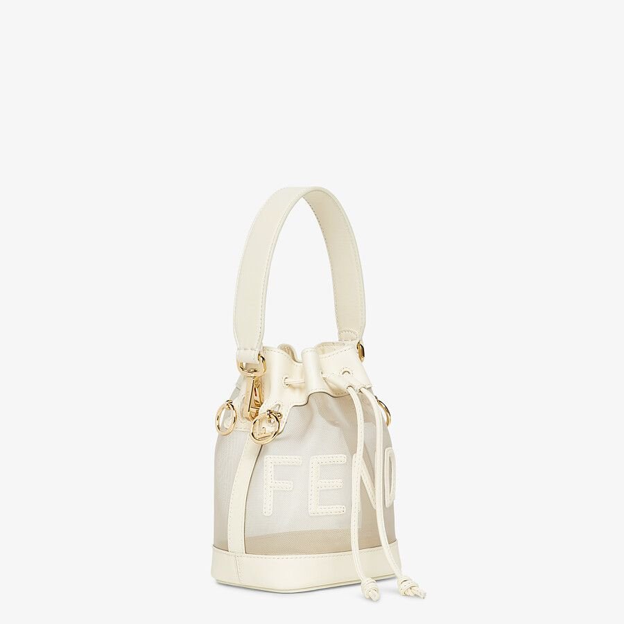 Fendi Leather and Mesh Mini-bag - Image 2
