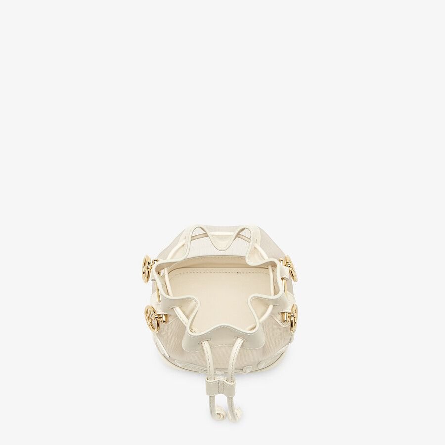 Fendi Leather and Mesh Mini-bag - Image 4
