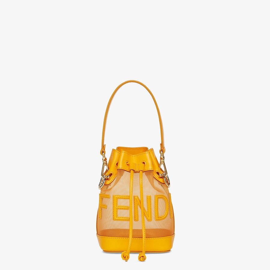 Fendi Leather and Mesh Mini-bag - Image 7