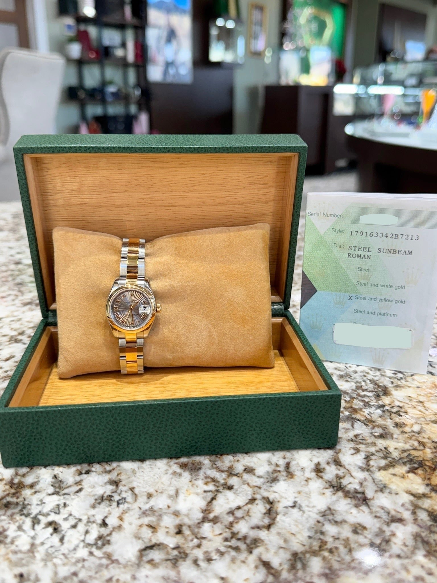 2005 Rolex Lady Datejust 26 179163 - Image 2