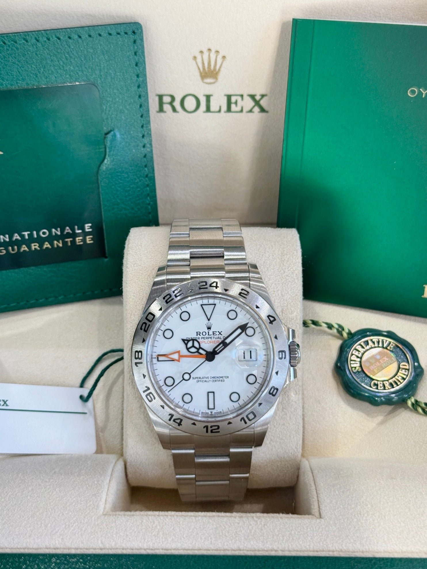 2022 Rolex Explorer II Polar 226570