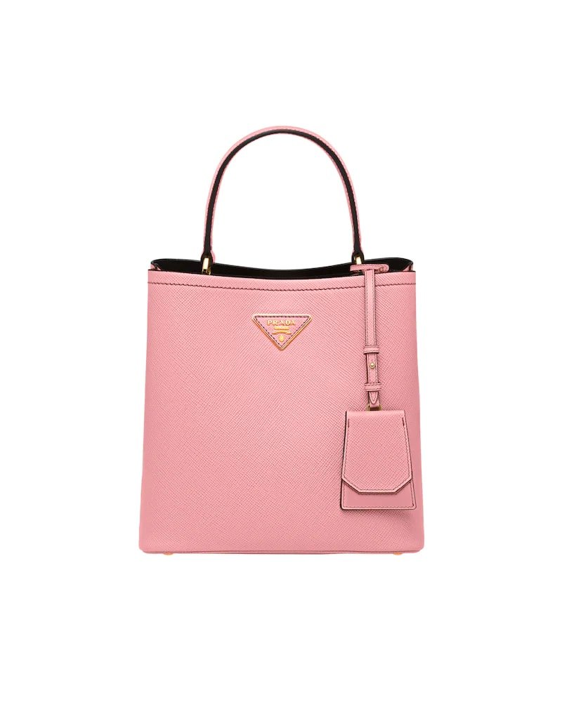 Medium Saffiano Leather Prada Panier Bag - Image 18