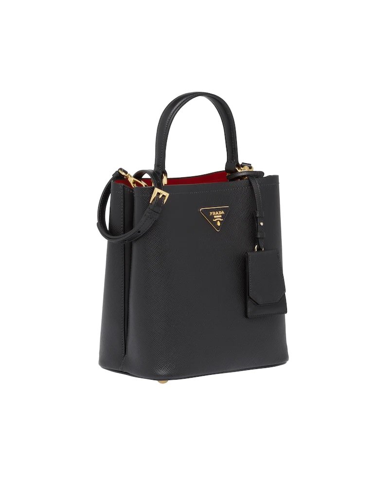 Medium Saffiano Leather Prada Panier Bag - Image 2