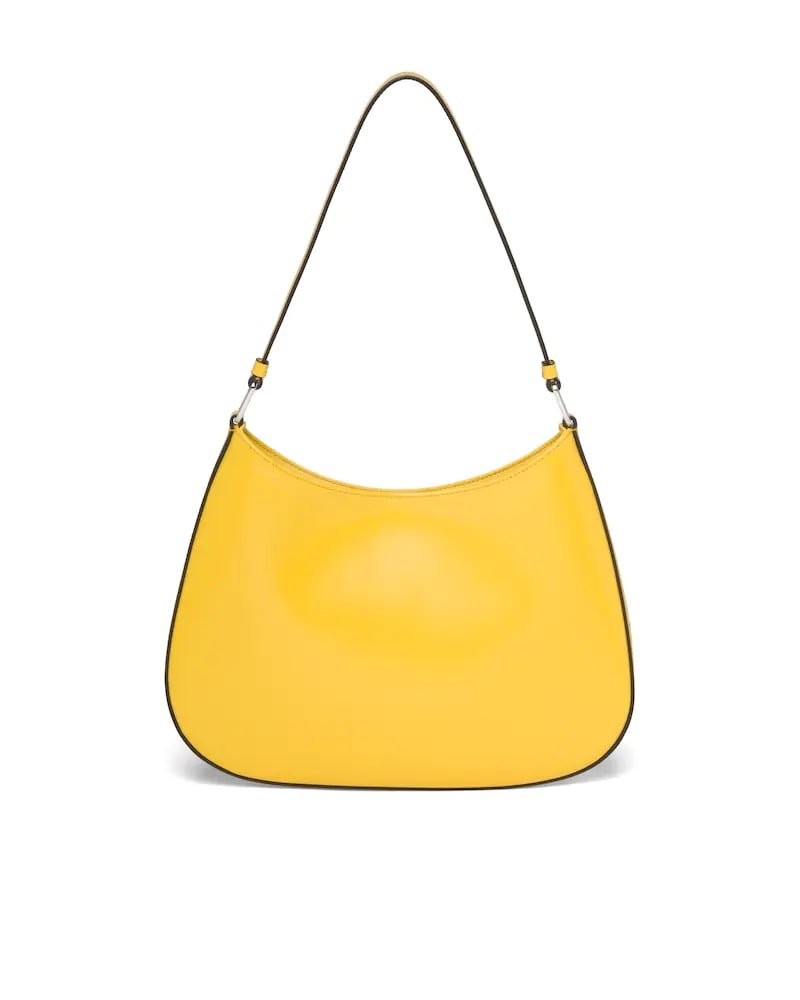 Prada Cleo Brushed Leather Shoulder Bag - Image 3