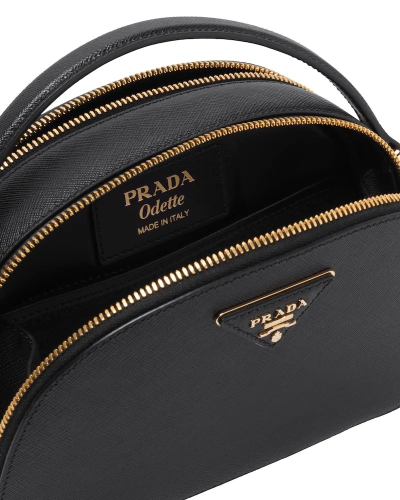 Prada Saffiano Leather Odette Bag - Image 4