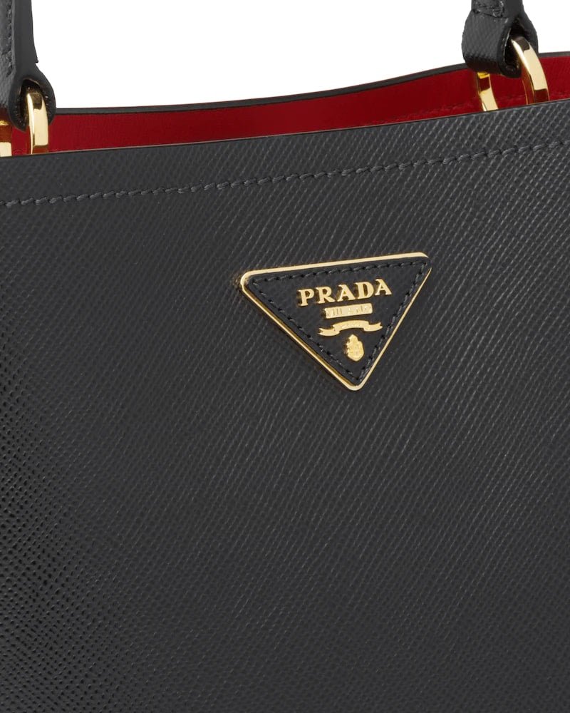 Medium Saffiano Leather Prada Panier Bag - Image 5