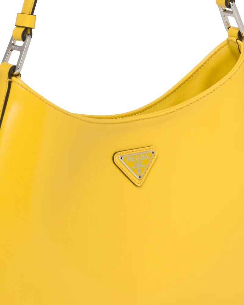 Prada Cleo Brushed Leather Shoulder Bag - Image 5