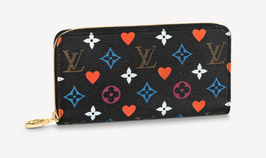 Louis Vuitton GAME ON ZIPPY WALLET Black