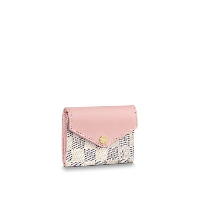Louis Vuitton ZOE WALLET Rose Ballerine Pink